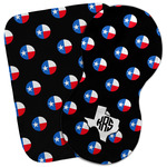 Texas Polka Dots Burp Cloth (Personalized)