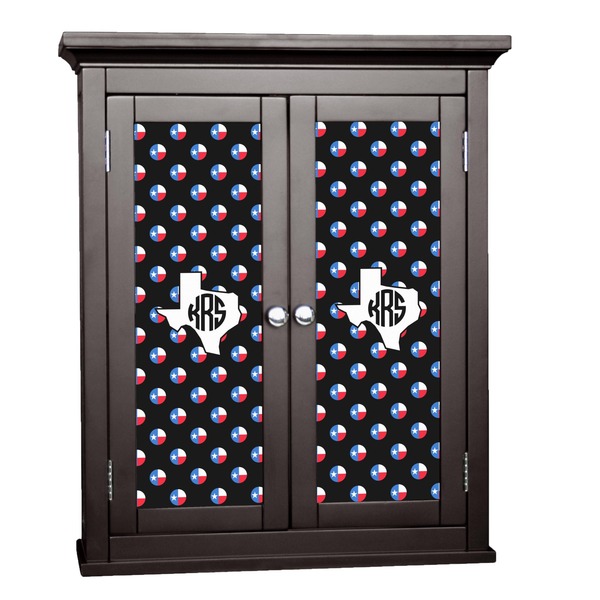 Custom Texas Polka Dots Cabinet Decal - Large (Personalized)