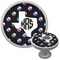 Texas Polka Dots Cabinet Knob (Silver) (Personalized)