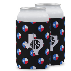 Texas Polka Dots Can Cooler (12 oz) w/ Monogram