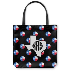 Texas Polka Dots Canvas Tote Bag (Personalized)