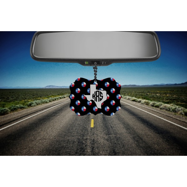 Texas Polka Dots Car Ornament (Road)