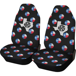 Texas Polka Dots Car Seat Covers (Set of Two) (Personalized)