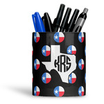Texas Polka Dots Ceramic Pen Holder