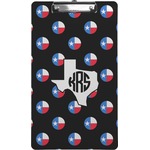 Texas Polka Dots Clipboard (Legal Size) (Personalized)