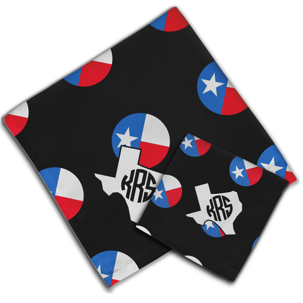 Texas Polka Dots Cloth Napkins - Personalized Lunch & Dinner (PARENT MAIN)