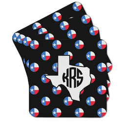 Texas Polka Dots Cork Coaster - Set of 4 w/ Monogram