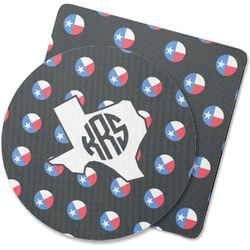 Texas Polka Dots Rubber Backed Coaster (Personalized)