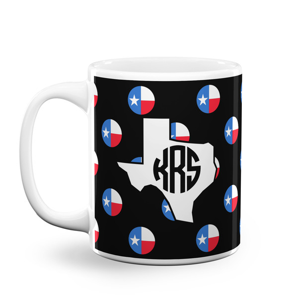 Custom Texas Polka Dots Coffee Mug (Personalized)