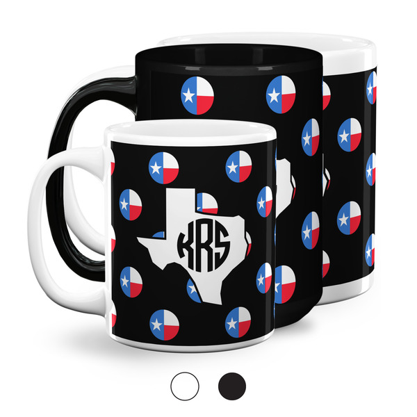 Texas Polka Dots Coffee Mugs Main
