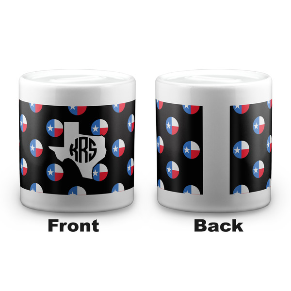 Texas Polka Dots Coin Bank - Apvl