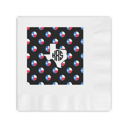 Texas Polka Dots Coined Cocktail Napkins (Personalized)