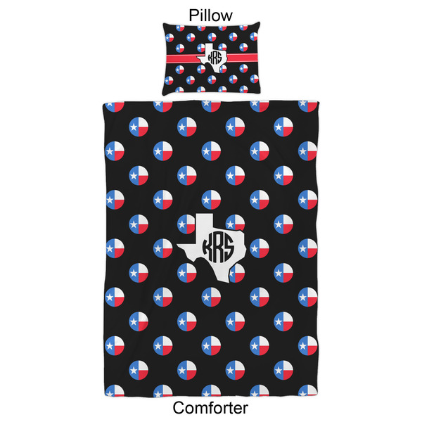 Texas Polka Dots Comforter Set - Twin XL - Approval