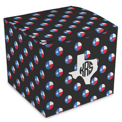 Texas Polka Dots Cube Favor Gift Boxes (Personalized)