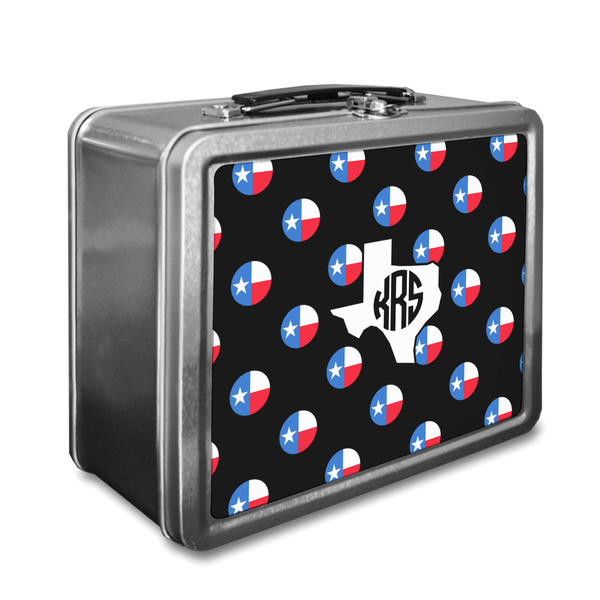 Custom Texas Polka Dots Lunch Box (Personalized)