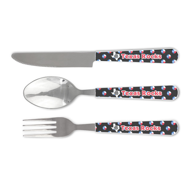 Custom Texas Polka Dots Cutlery Set (Personalized)