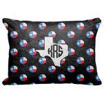 Texas Polka Dots Decorative Baby Pillowcase - 16"x12" w/ Monogram