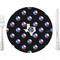 Texas Polka Dots 10" Glass Lunch / Dinner Plates - Single or Set (Personalized)