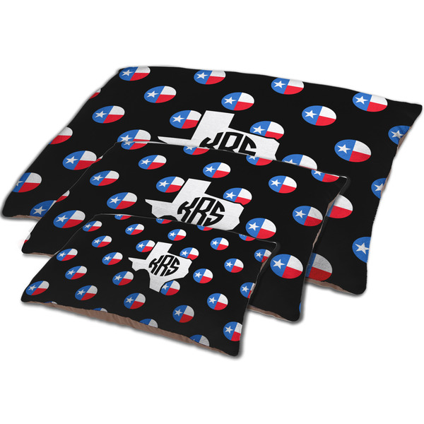 Texas Polka Dots Dog Beds - MAIN (sm, med, lrg)