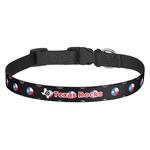 Texas Polka Dots Dog Collar - Medium (Personalized)