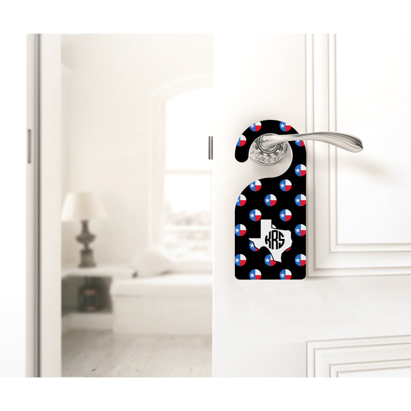Texas Polka Dots Door Hanger - LIFESTYLE