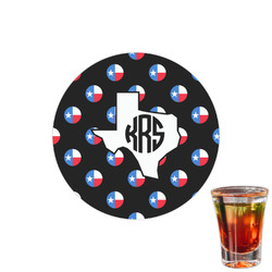 Texas Polka Dots Printed Drink Topper - 1.5" (Personalized)