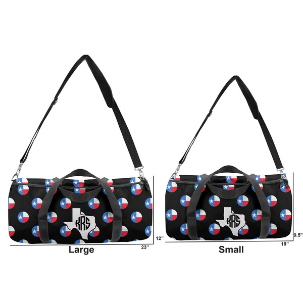 Texas Polka Dots Duffle Bag Small and Large