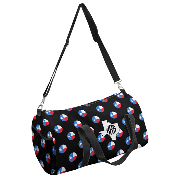 Custom Texas Polka Dots Duffel Bag (Personalized)
