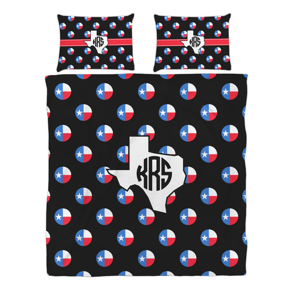 Texas Polka Dots Duvet cover Set - Queen - Alt Approval