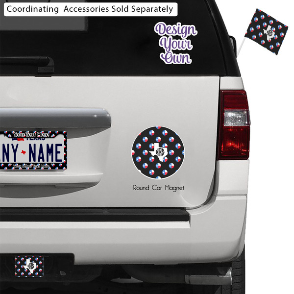 Texas Polka Dots Exterior Car Accessories