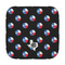Texas Polka Dots Face Cloth-Rounded Corners