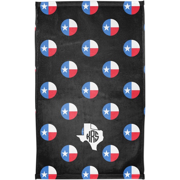 Texas Polka Dots Finger Tip Towel - Full View