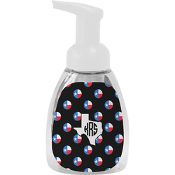 Texas Polka Dots Foam Soap Bottle - White (Personalized)