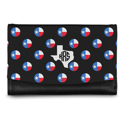 Texas Polka Dots Genuine Leather Women's Wallet - Small (Personalized)