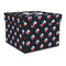 Texas Polka Dots Gift Box with Lid - Canvas Wrapped - Large (Personalized)