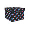 Texas Polka Dots Gift Boxes with Lid - Canvas Wrapped - Small - Front/Main