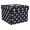 Texas Polka Dots Gift Box with Lid - Canvas Wrapped - X-Large (Personalized)