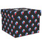 Texas Polka Dots Gift Boxes with Lid - Canvas Wrapped - XX-Large - Front/Main