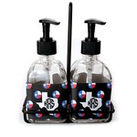 Texas Polka Dots Glass Soap & Lotion Bottles (Personalized)