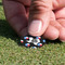 Texas Polka Dots Golf Ball Marker - Hand