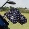 Texas Polka Dots Golf Club Cover - Set of 9 - On Clubs