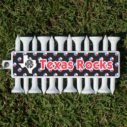 Texas Polka Dots Golf Tees & Ball Markers Set (Personalized)