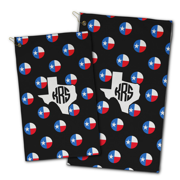 Texas Polka Dots Golf Towel - PARENT (small and large)