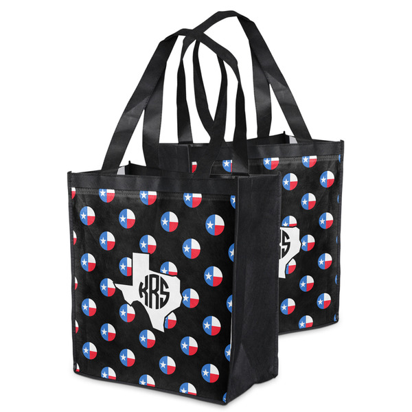 Texas Polka Dots Grocery Bag - MAIN