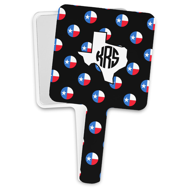 Custom Texas Polka Dots Hand Mirror (Personalized)