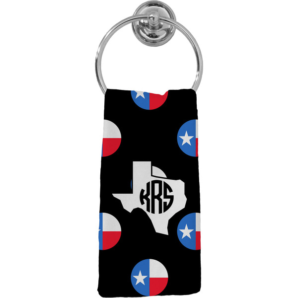 Custom Texas Polka Dots Hand Towel - Full Print (Personalized)