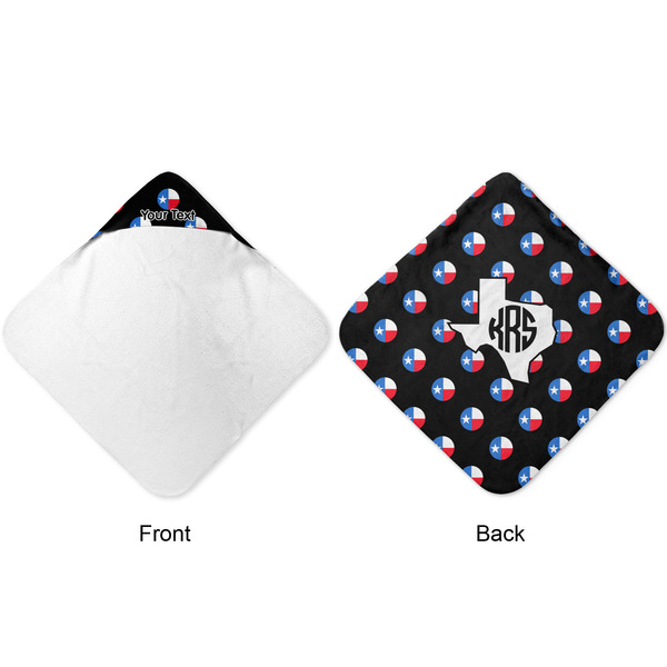 Texas Polka Dots Hooded Baby Towel- Approval