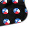 Texas Polka Dots Hooded Baby Towel- Detail Corner