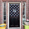 Texas Polka Dots House Flags - Double Sided - (Over the door) LIFESTYLE