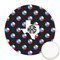 Texas Polka Dots Icing Circle - Medium - Front